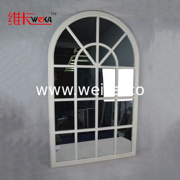 Janela de vidro fixa de UPVC de arco superior 24x24 Janela octogonal