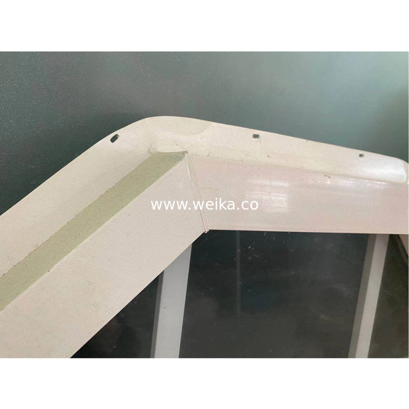 Commercial Furacão Janela de vidro fixa 24 polegadas octógono