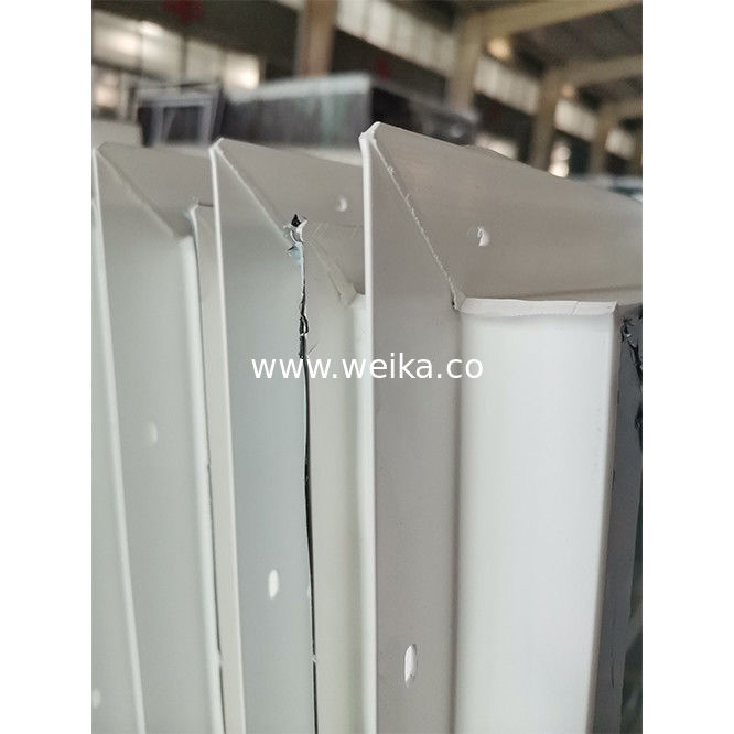 Janela móvel UPVC Single Hang Janela de plástico Sash Janela para casa de campo