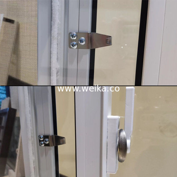 Premium UPVC Duplo Vidro Janela Deslizante Fábrica Direta 15+ Anos de Experiência Janela Deslizante PVC