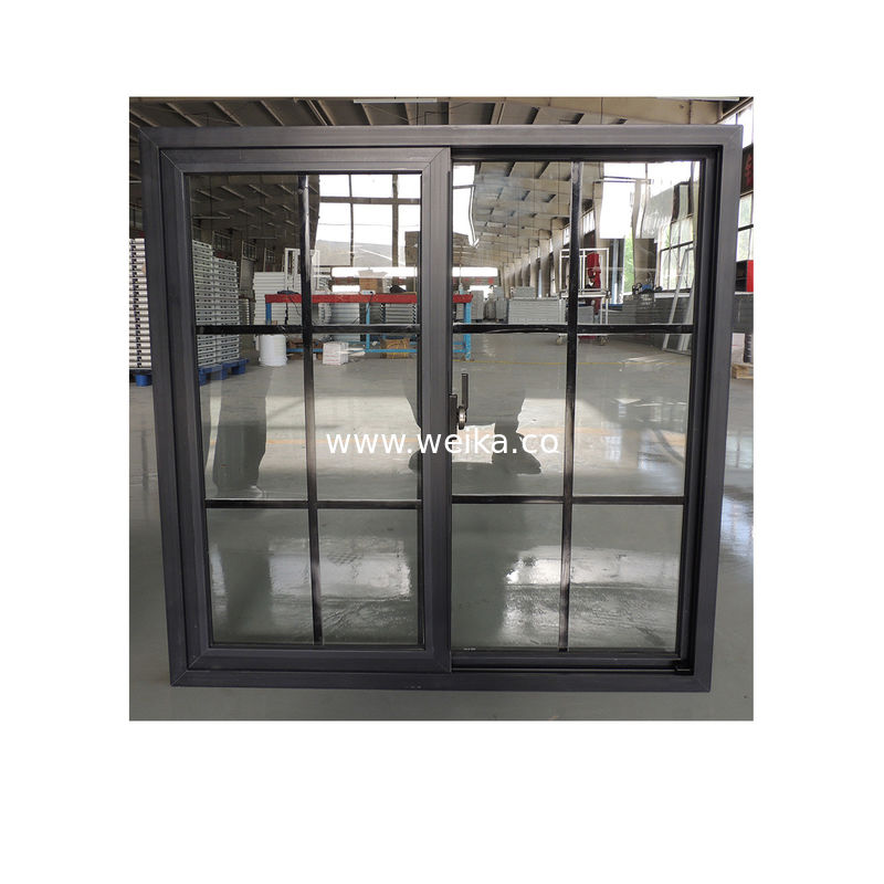 Janela de deslizamento de vinil de design simples e transparente