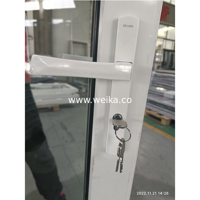 WEIKA New Style China Factory Duplo Vidrado Janela Moderna Termal Break Alumínio Swing Alumínio Porta