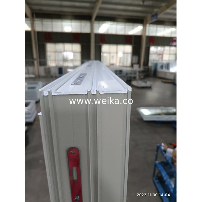 Balcão exterior portas deslizantes UPVC Pvc Frente Interior Acordeão quadro