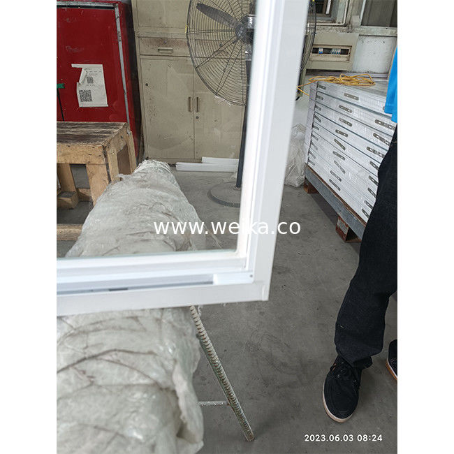 Fibra de vidro Fly Screen Alumínio Janela deslizante e porta de alta resistência série Weika 37