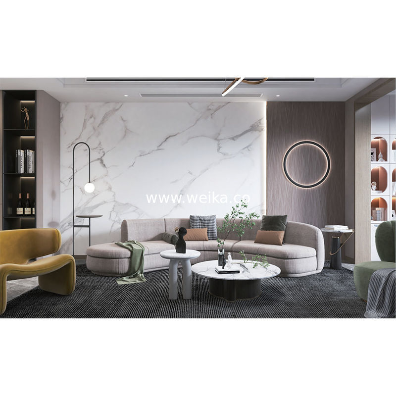 Luxo impermeável Banheiro Decorativo SPC painéis de parede à prova de som Interior SPC chapa de mármore