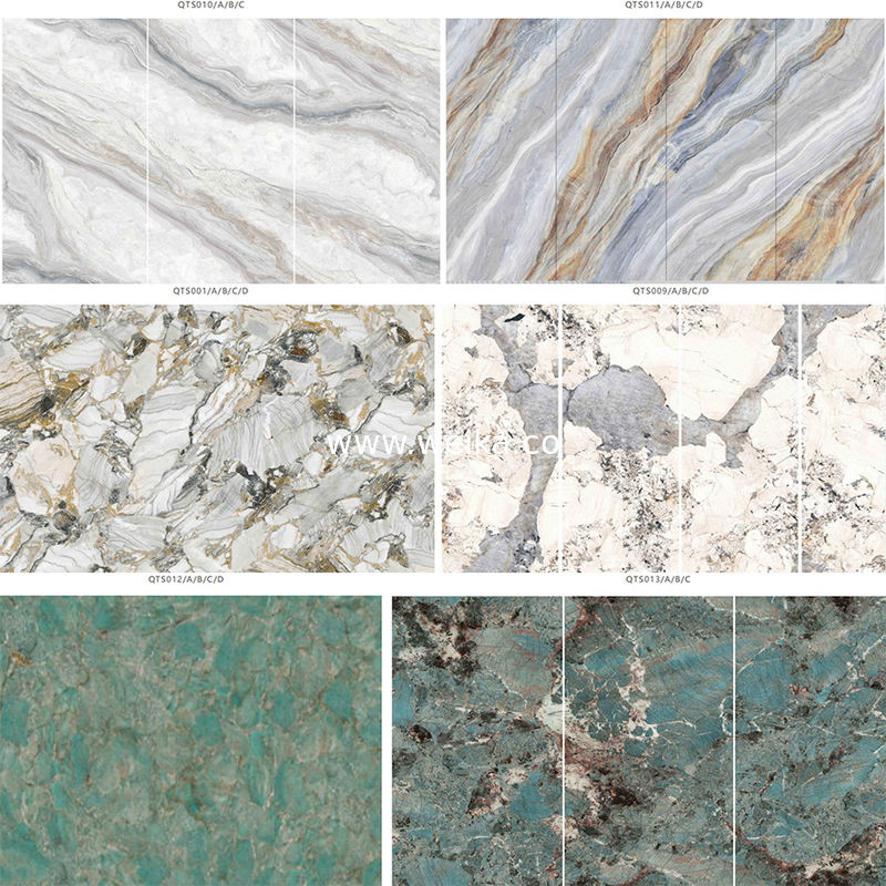 Luxo impermeável Banheiro Decorativo SPC painéis de parede à prova de som Interior SPC chapa de mármore