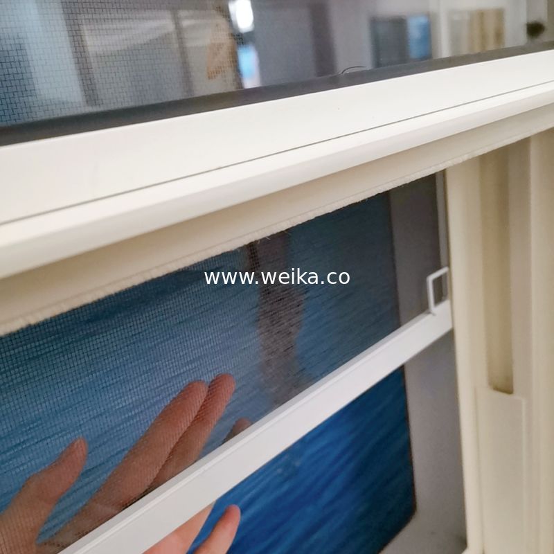 Janela dupla de vidro temperado vinil PVC plástico UPVC duplo pendurado para economia de energia