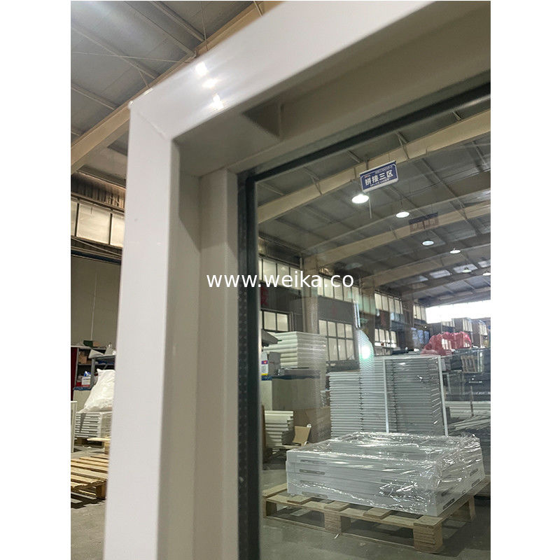 Fácil de manter Janela e porta deslizantes de UPVC com material de rede de tela de fibra de vidro