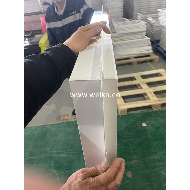14 Anos de Experiência em Produção de Janela de UPVC Single Hang e Deslizamento Vertical com inclinação