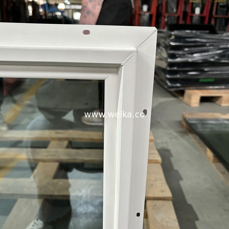 Janela deslizante de UPVC de malha de segurança para substituição de casas residenciais
