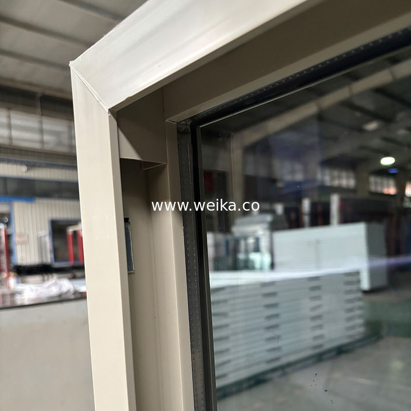Hardware durável e perfis de extrusão Janelas de vinil UPVC de energia para casas residenciais