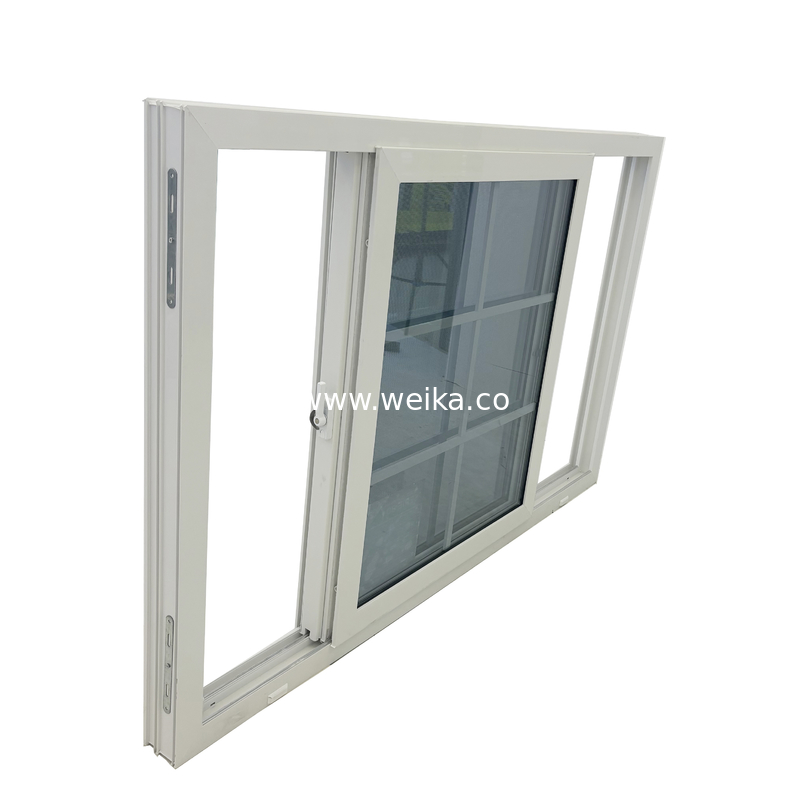 Manutenção e limpeza sem esforço Janela e porta deslizantes de UPVC com detalhes de perfil de 82 mm