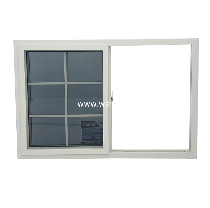 Ferradura de Ferradura UPVC Janela Deslizante E Portas Design padrão de entalhe com vidro flutuante