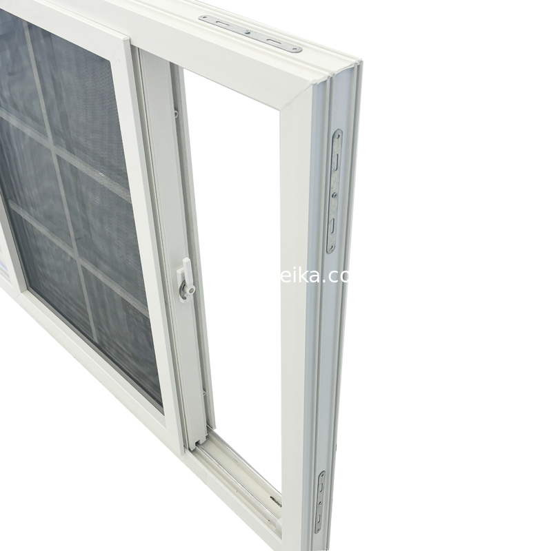 Ferradura de Ferradura UPVC Janela Deslizante E Portas Design padrão de entalhe com vidro flutuante