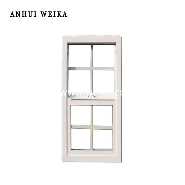 Excellent Sound Insulation Performance and Sliding Opening Style in UPVC Single Hung Window