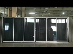 Janela e porta deslizantes de alumínio comercial Ventiladores de 6 portas grandes