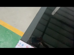 Sistema de painéis de parede decorativos de vidro fixo de painéis de alumínio à prova de som