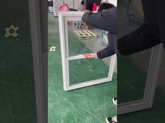 78 Série Upvc Double Hang Window 3.0 Inch Frame estilo americano