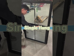 Edifícios americanos Janela pendurada única americana com vidro flutuante