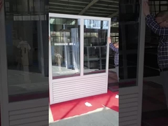 Janela fixa de vidro à prova de som com sistema de ventilação de ar condicionado